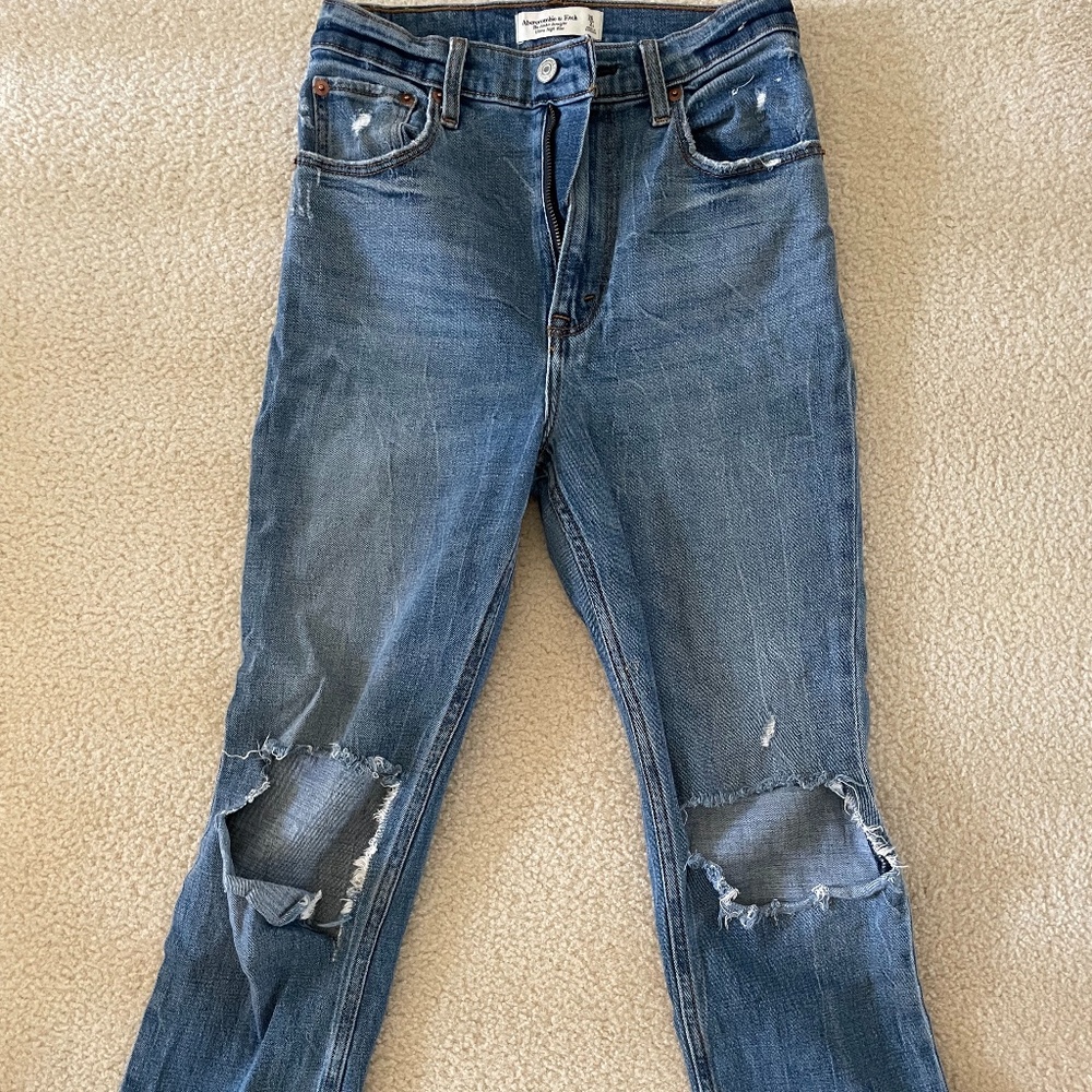 ANF ripped jeans